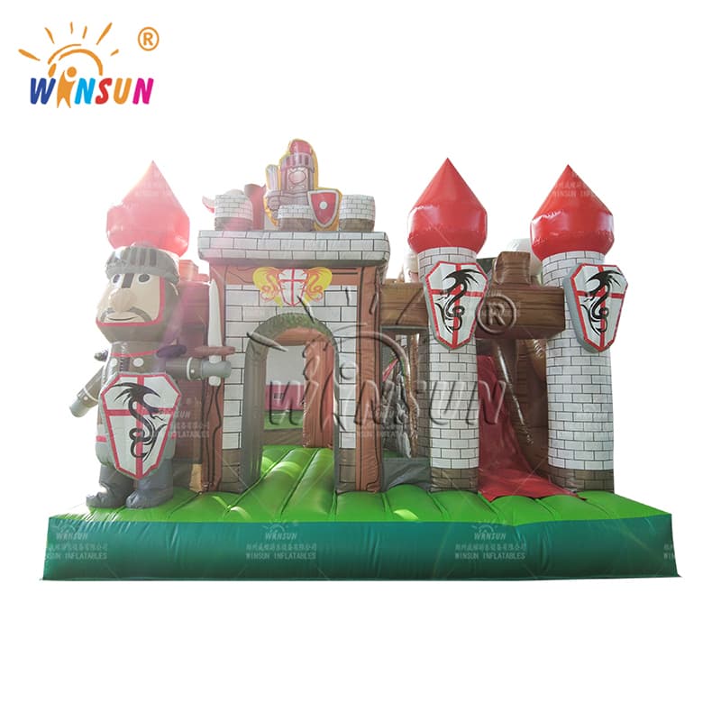 Inflatable Jumping Castle Knight Combo