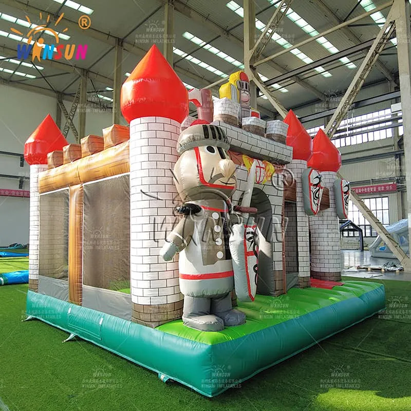 Inflatable Jumping Castle Knight Combo